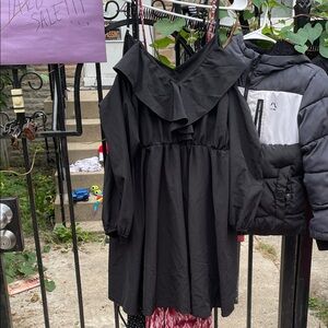 Elegant Black Off-Shoulder Dress